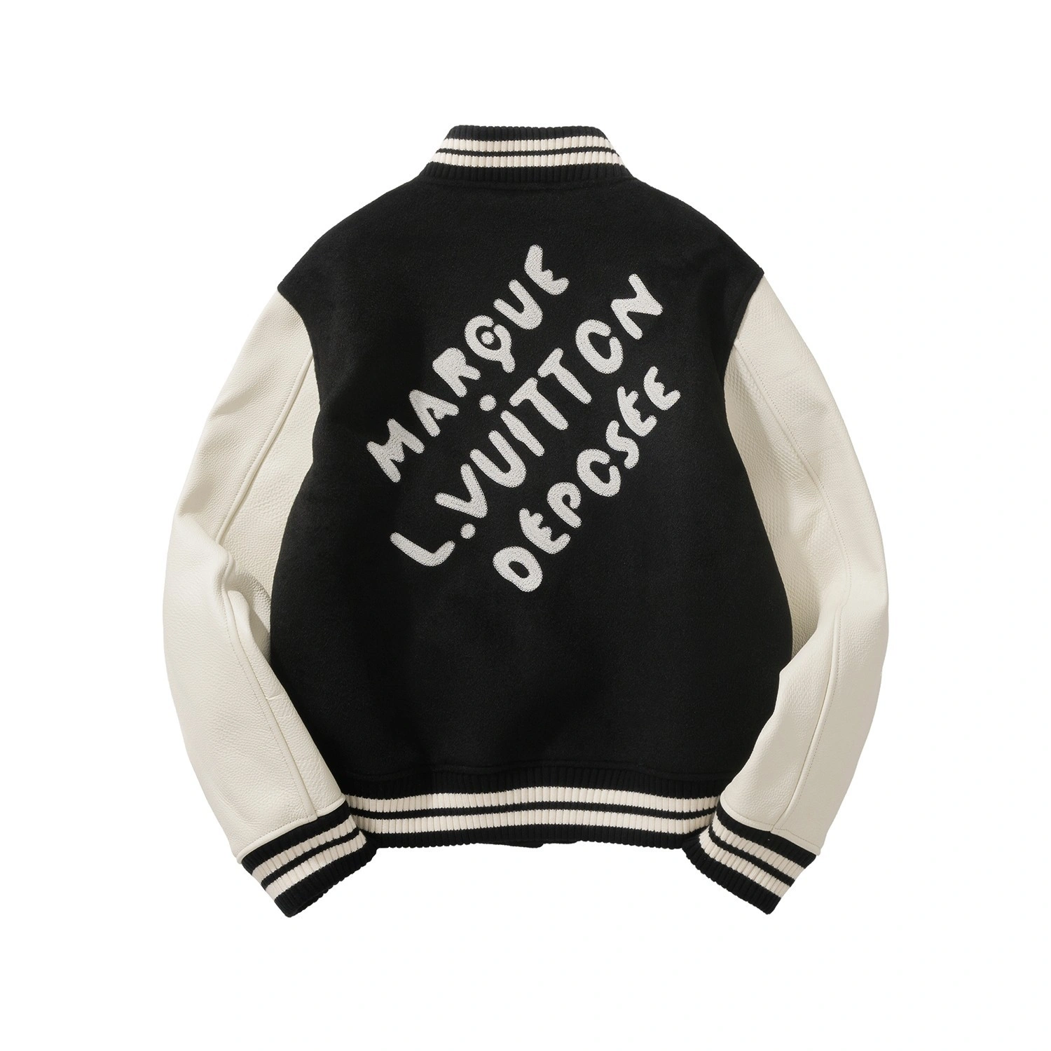 wg.luxury-- 8V cowhide wool Cotton Damie Marque 1V déposée embroidery item:E-F509L2772H